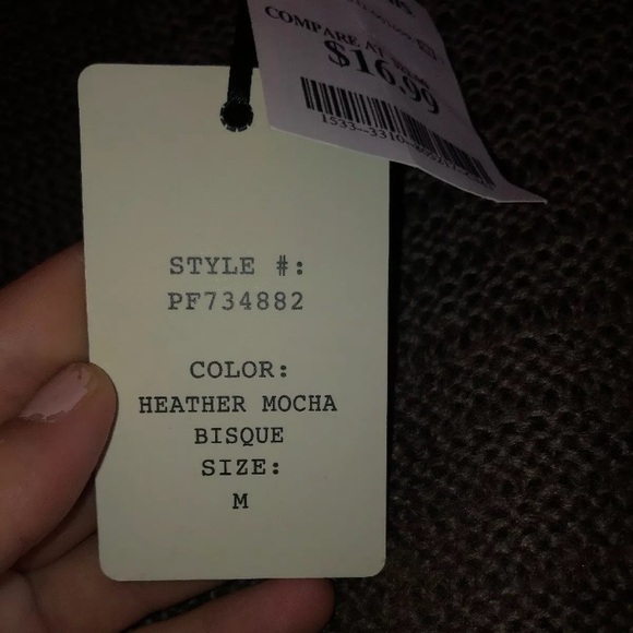 Hippie Rose Heather Mocha Women’s Sweater Size M - Picture 6 of 8